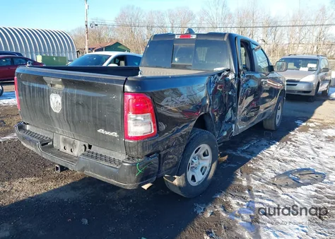 2019 Ram 1500 Tradesman 4X4 6'4 Box from USA, damaged, VIN 1C6SRFCTXKN597789